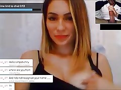 ChatRoulette - Russian Girls Broad in the beam Load of shit Reactions 10